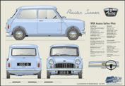 Austin Seven Mini Deluxe 1959-61
